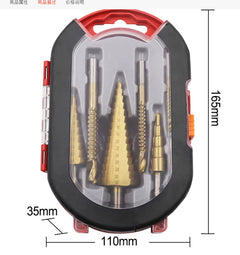 Step Drill Groove Saw Set (6 Pieces)